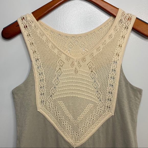 Missy Robertson Sleeveless Crochet Top Sz Medium - Picture 2 of 13